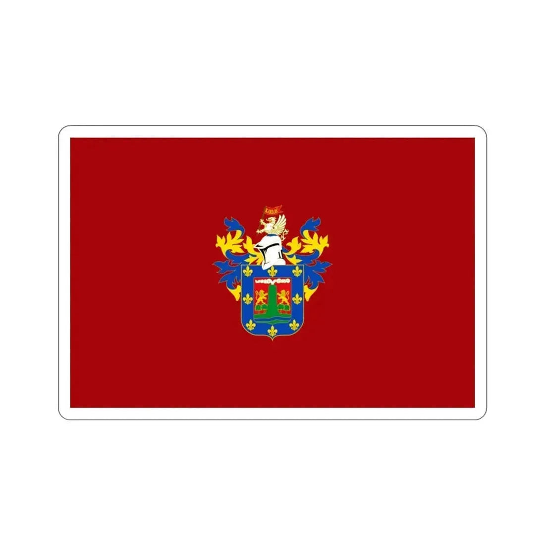Flag of Arequipa Capital of the Arequipa Region Peru STICKER Vinyl Die-Cut Decal 3 Inch - The Sticker Space