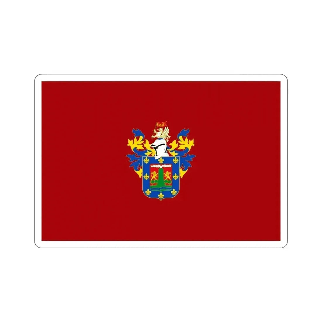 Flag of Arequipa Capital of the Arequipa Region Peru STICKER Vinyl Die-Cut Decal 4 Inch - The Sticker Space