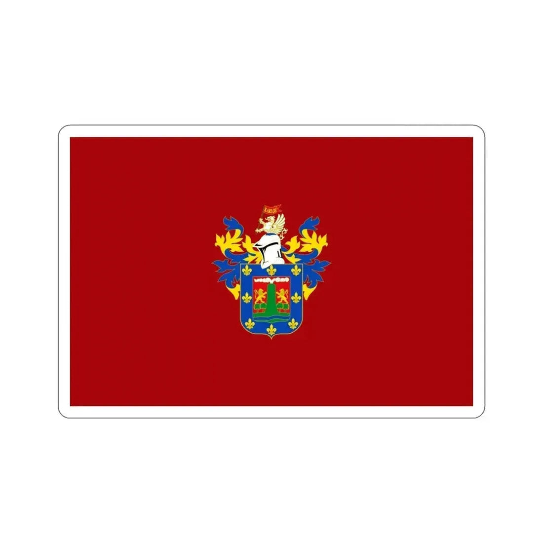 Flag of Arequipa Capital of the Arequipa Region Peru STICKER Vinyl Die-Cut Decal 4 Inch - The Sticker Space
