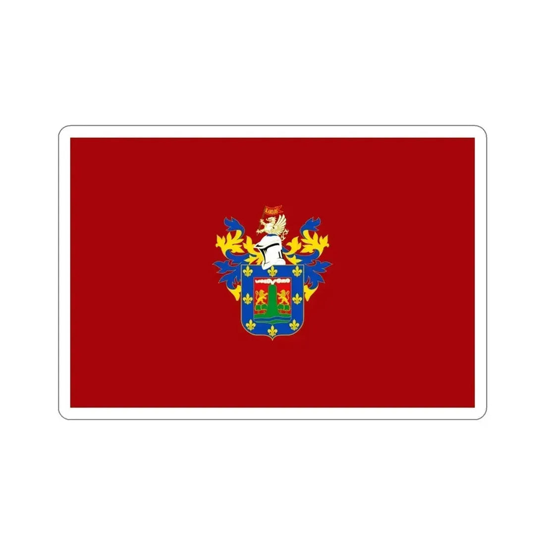 Flag of Arequipa Capital of the Arequipa Region Peru STICKER Vinyl Die-Cut Decal 5 Inch - The Sticker Space