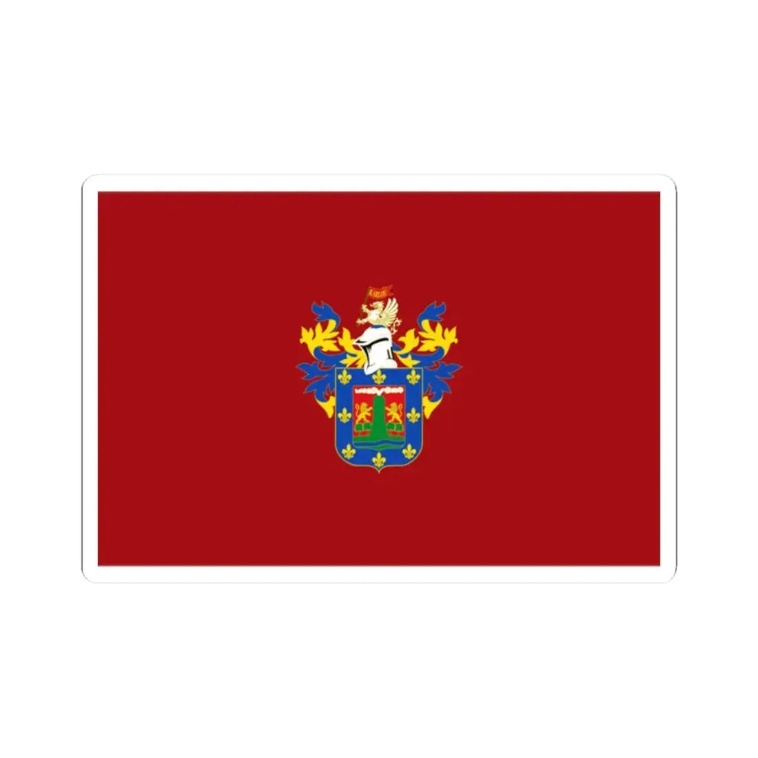Flag of Arequipa (Peru) STICKER Vinyl Kiss-Cut Decal 2 Inch White - The Sticker Space