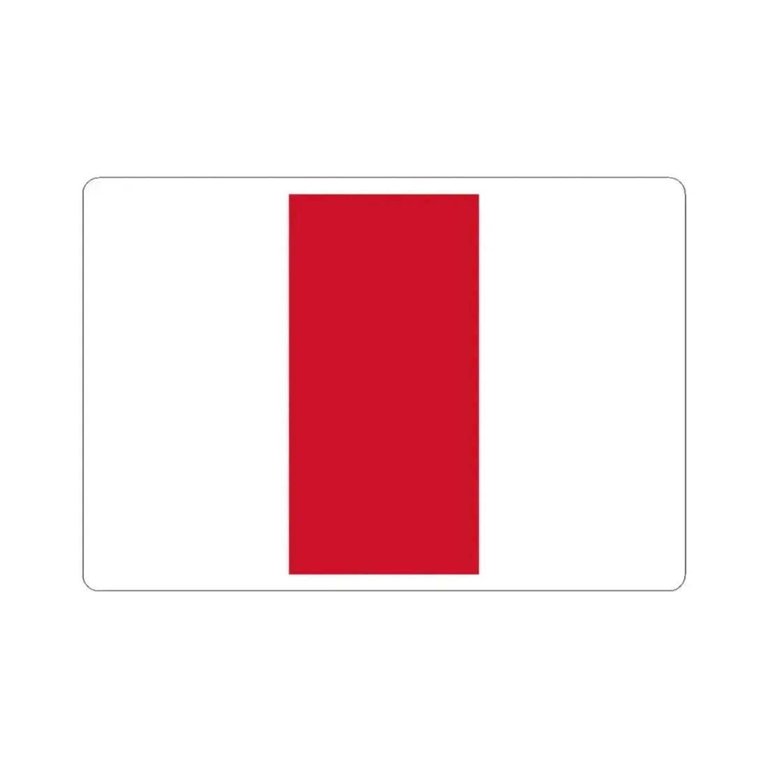 Flag of argentina 1810-1812 alternative (Argentina) STICKER Vinyl Kiss-Cut Decal 3 Inch White - The Sticker Space