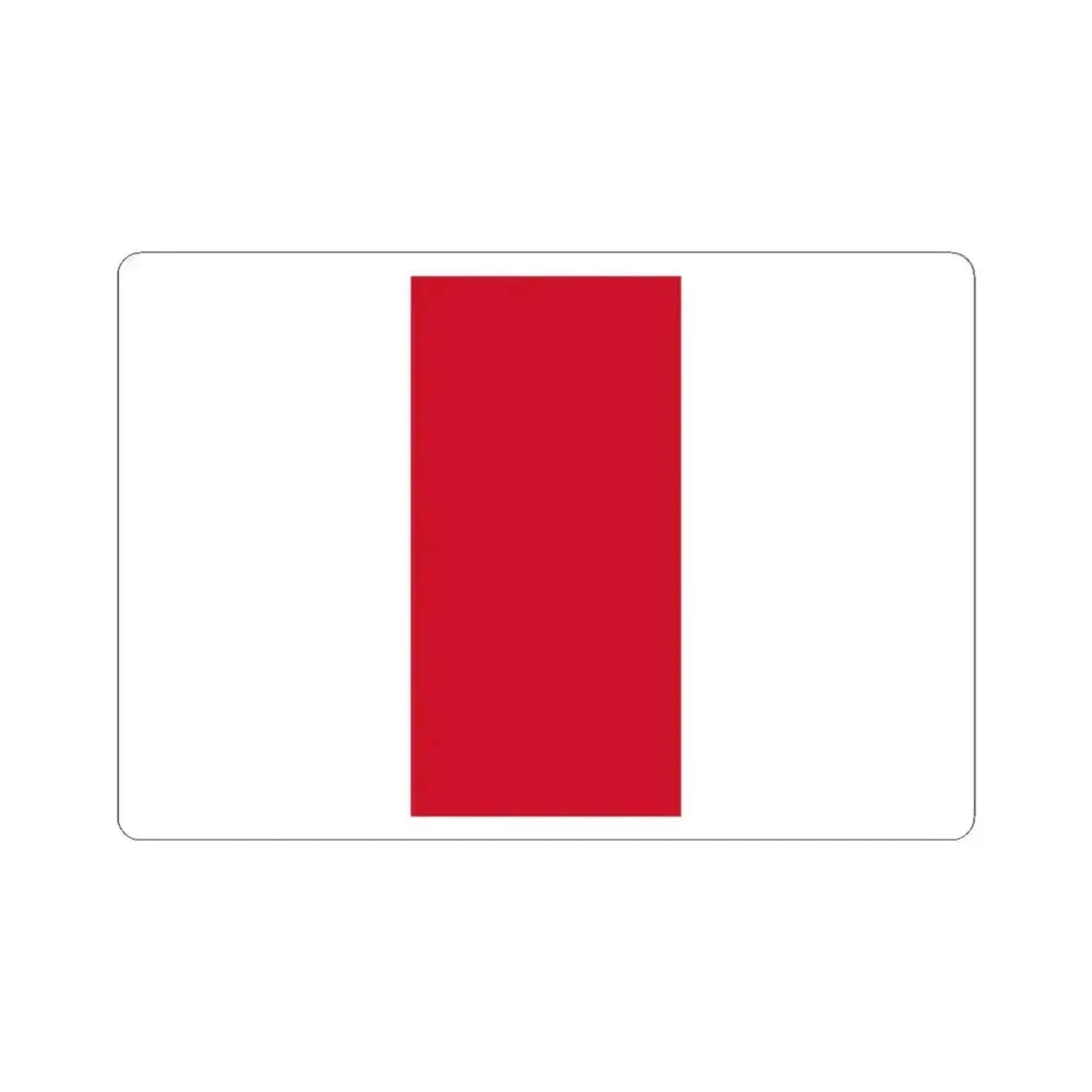 Flag of argentina 1810-1812 alternative (Argentina) STICKER Vinyl Kiss-Cut Decal 4 Inch White - The Sticker Space