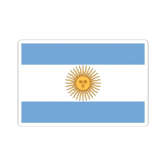 Flag of Argentina 1816 (Argentina) STICKER Vinyl Kiss-Cut Decal 2 Inch White - The Sticker Space