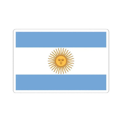 Flag of Argentina 1816 (Argentina) STICKER Vinyl Kiss-Cut Decal 3 Inch White - The Sticker Space