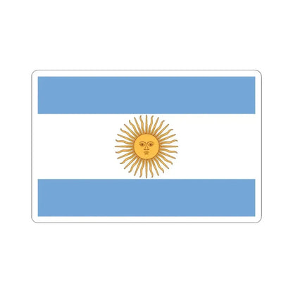 Flag of Argentina 1816 (Argentina) STICKER Vinyl Kiss-Cut Decal 6 Inch White - The Sticker Space