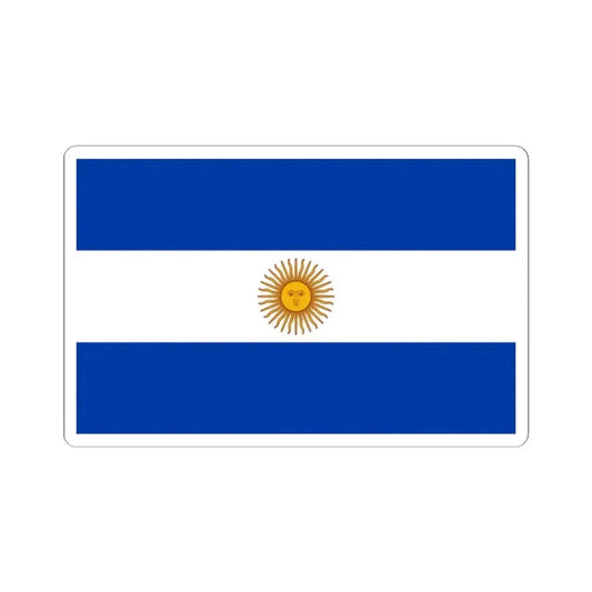 Flag of Argentina 1818 (Argentina) STICKER Vinyl Kiss-Cut Decal 2 Inch White - The Sticker Space