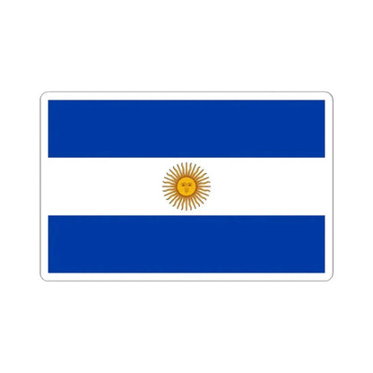 Flag of Argentina 1818 (Argentina) STICKER Vinyl Kiss-Cut Decal 3 Inch White - The Sticker Space