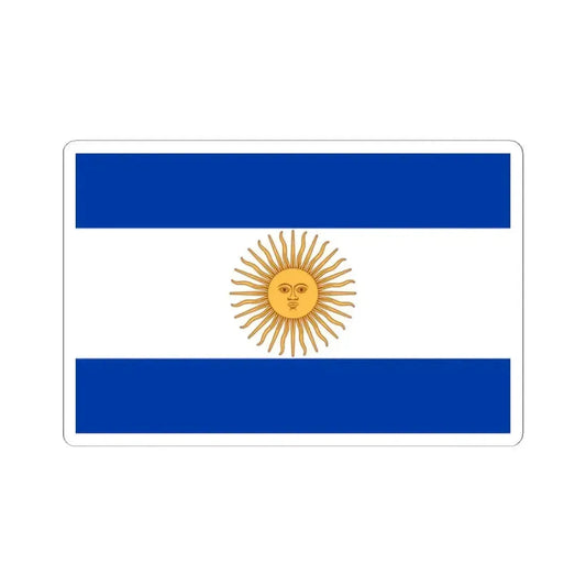 Flag of Argentina 1819 (Argentina) STICKER Vinyl Kiss-Cut Decal 2 Inch White - The Sticker Space