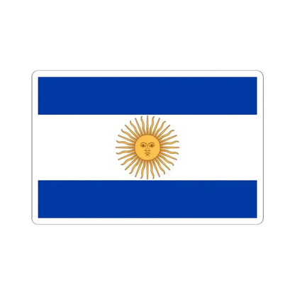 Flag of Argentina 1819 (Argentina) STICKER Vinyl Kiss-Cut Decal 3 Inch White - The Sticker Space