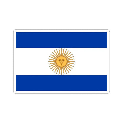 Flag of Argentina 1819 (Argentina) STICKER Vinyl Kiss-Cut Decal 6 Inch White - The Sticker Space