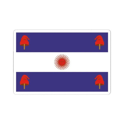 Flag of Argentina 1840 (Argentina) STICKER Vinyl Kiss-Cut Decal 2 Inch White - The Sticker Space
