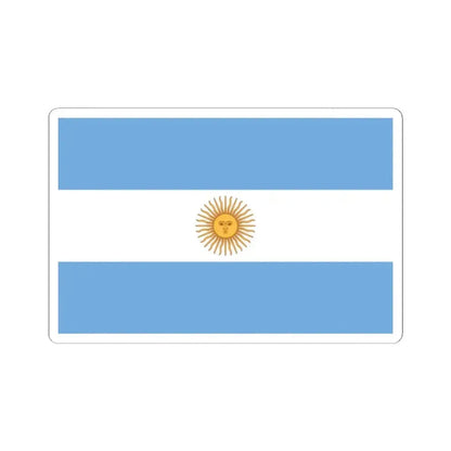 Flag of Argentina 1861-2010 (Argentina) STICKER Vinyl Kiss-Cut Decal 2 Inch White - The Sticker Space