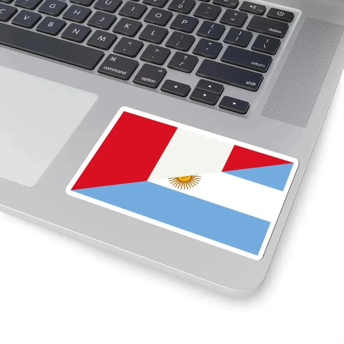 Flag of Argentina and Peru (Peru) STICKER Vinyl Kiss-Cut Decal - The Sticker Space