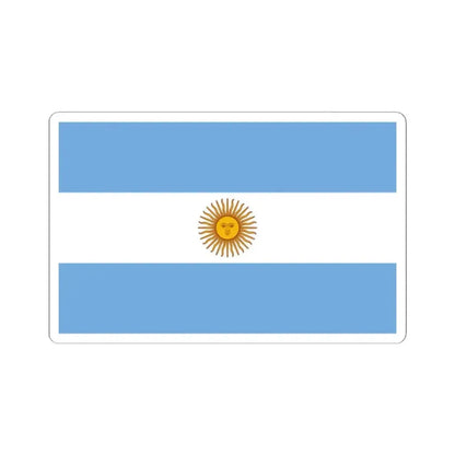 Flag of Argentina (Argentina) STICKER Vinyl Kiss-Cut Decal 2 Inch White - The Sticker Space