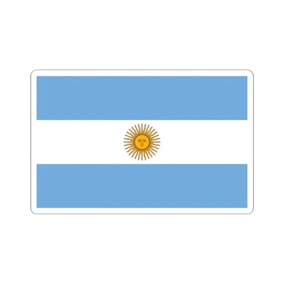 Flag of Argentina (Argentina) STICKER Vinyl Kiss-Cut Decal 6 Inch White - The Sticker Space