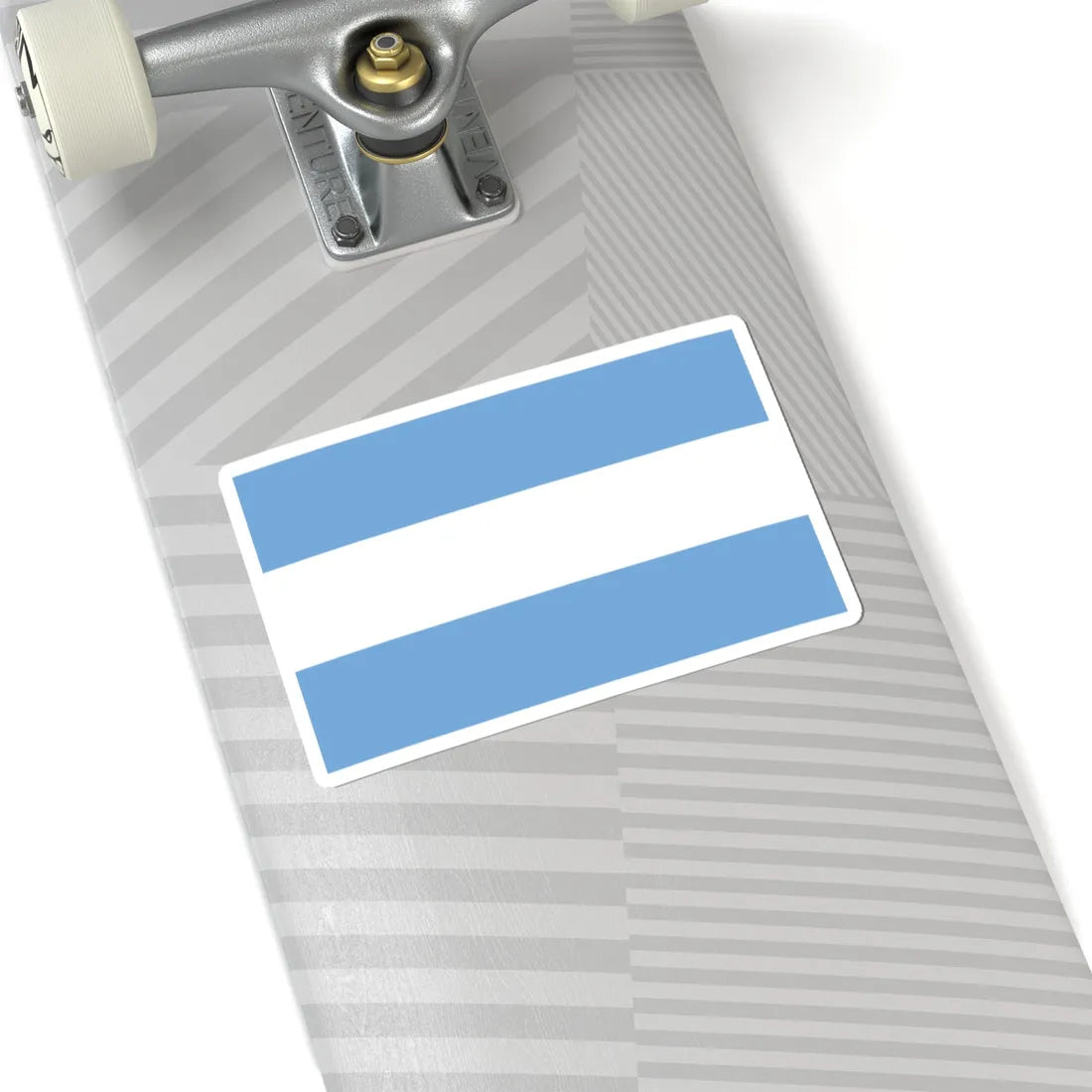 Flag of Argentina civil (Argentina) (Coat of Arms) STICKER Vinyl Kiss-Cut Decal - The Sticker Space