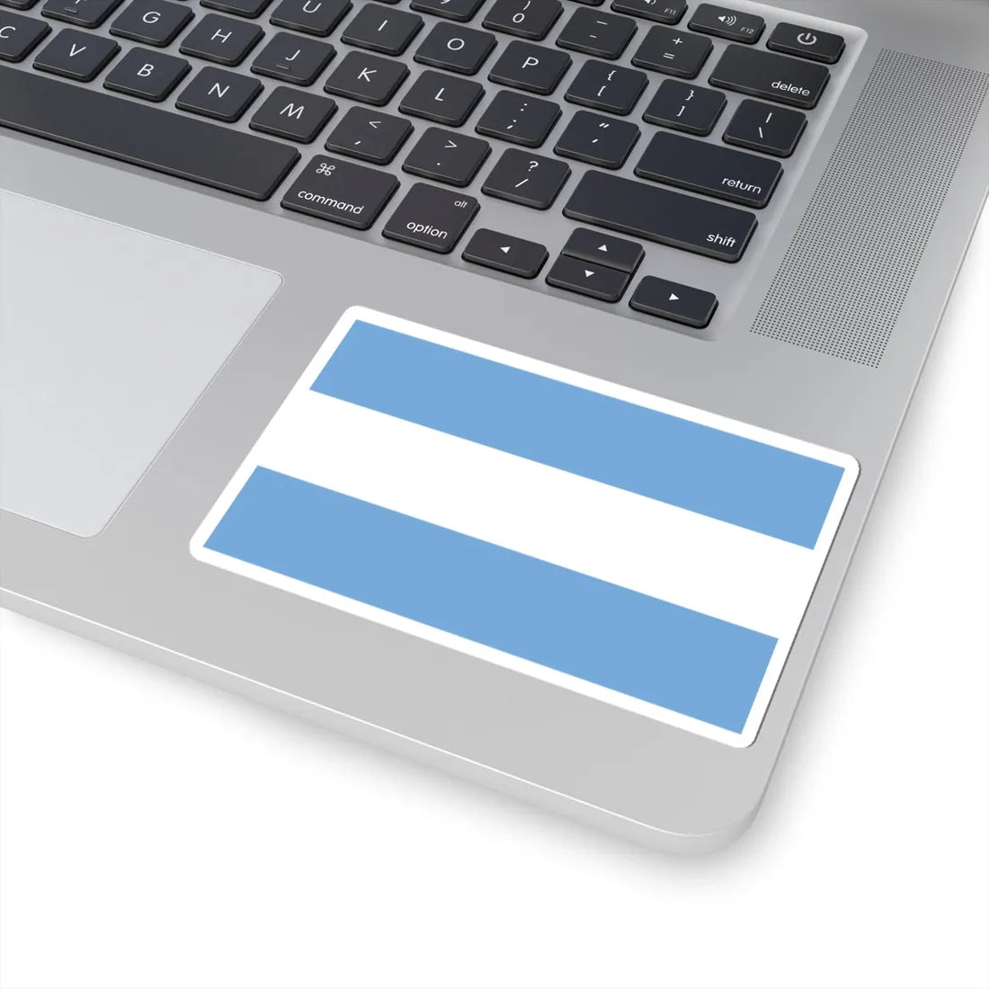 Flag of Argentina civil (Argentina) (Coat of Arms) STICKER Vinyl Kiss-Cut Decal - The Sticker Space