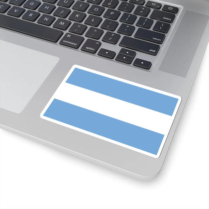 Flag of Argentina civil (Argentina) (Coat of Arms) STICKER Vinyl Kiss-Cut Decal - The Sticker Space