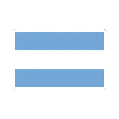 Flag of Argentina civil (Argentina) STICKER Vinyl Kiss-Cut Decal 4 Inch White - The Sticker Space