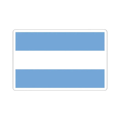Flag of Argentina civil (Argentina) STICKER Vinyl Kiss-Cut Decal 6 Inch White - The Sticker Space