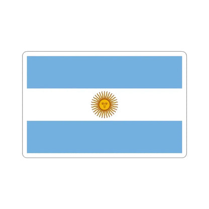 Flag of Argentina STICKER Vinyl Die-Cut Decal 2 Inch - The Sticker Space