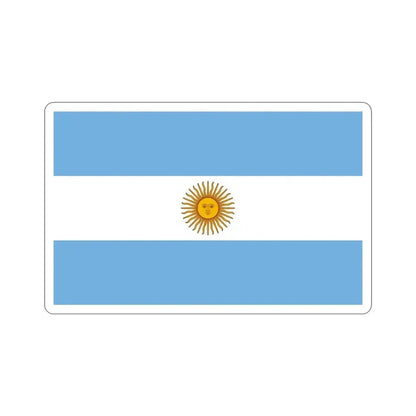 Flag of Argentina STICKER Vinyl Die-Cut Decal 3 Inch - The Sticker Space