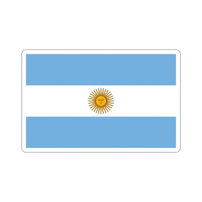 Flag of Argentina STICKER Vinyl Die-Cut Decal 5 Inch - The Sticker Space