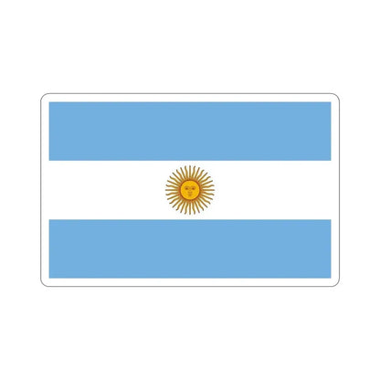 Flag of Argentina STICKER Vinyl Die-Cut Decal 6 Inch - The Sticker Space