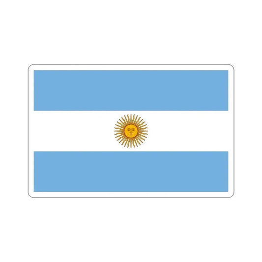 Flag of Argentina STICKER Vinyl Die-Cut Decal 6 Inch - The Sticker Space