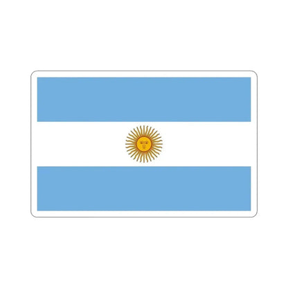 Flag of Argentina STICKER Vinyl Die-Cut Decal - The Sticker Space