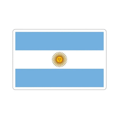 Flag of Argentina STICKER Vinyl Die-Cut Decal - The Sticker Space