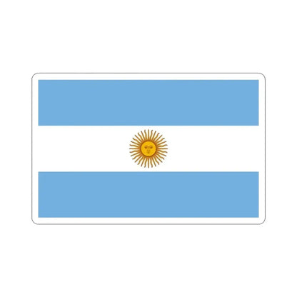 Flag of Argentina STICKER Vinyl Die-Cut Decal - The Sticker Space