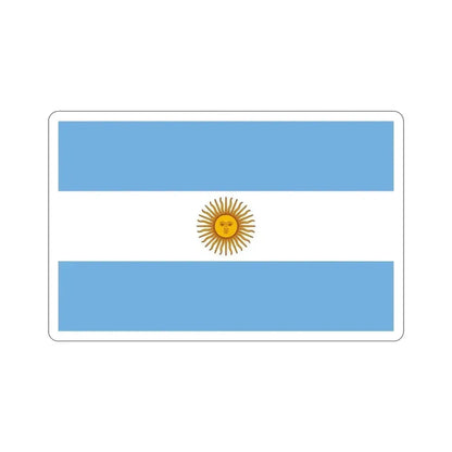 Flag of Argentina STICKER Vinyl Die-Cut Decal - The Sticker Space