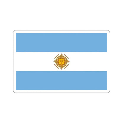 Flag of Argentina STICKER Vinyl Die-Cut Decal - The Sticker Space