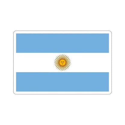 Flag of Argentina STICKER Vinyl Die-Cut Decal - The Sticker Space