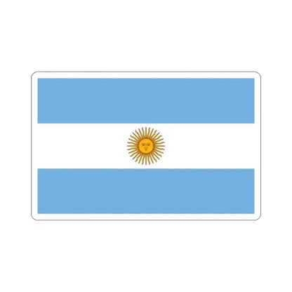 Flag of Argentina STICKER Vinyl Die-Cut Decal - The Sticker Space