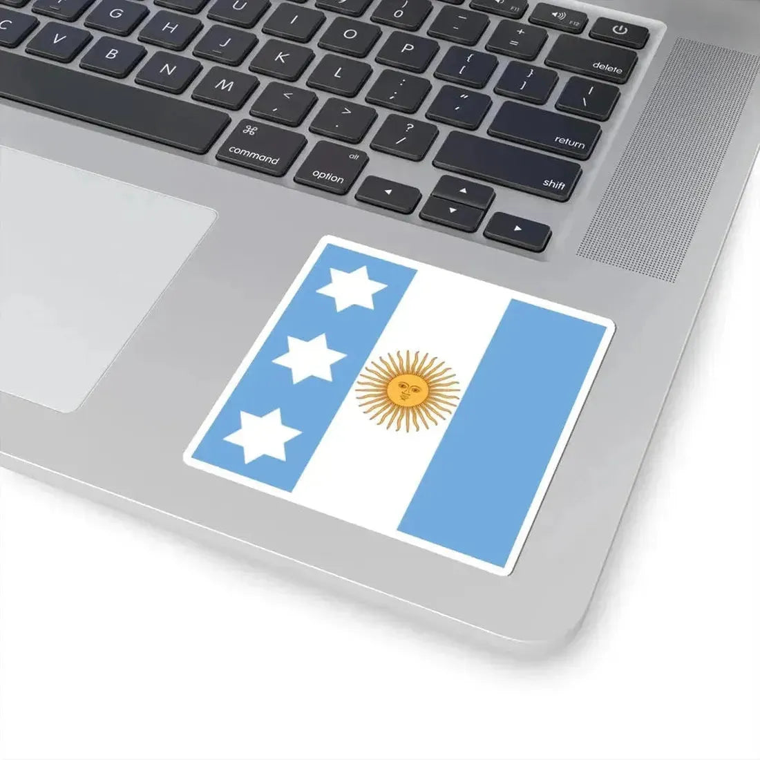 Flag of Argentine Admiral 1894-1904 (Argentina) STICKER Vinyl Kiss-Cut Decal - The Sticker Space