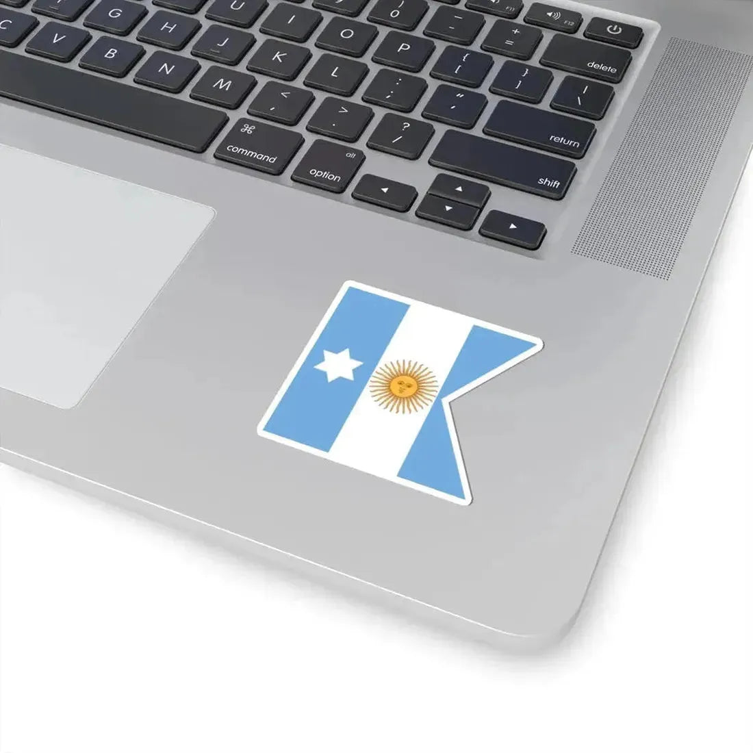 Flag of Argentine Captain Adjutant-General 1894-1904 (Argentina) STICKER Vinyl Kiss-Cut Decal - The Sticker Space