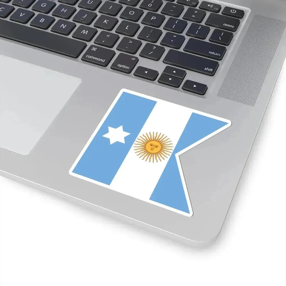 Flag of Argentine Captain Adjutant-General 1894-1904 (Argentina) STICKER Vinyl Kiss-Cut Decal - The Sticker Space