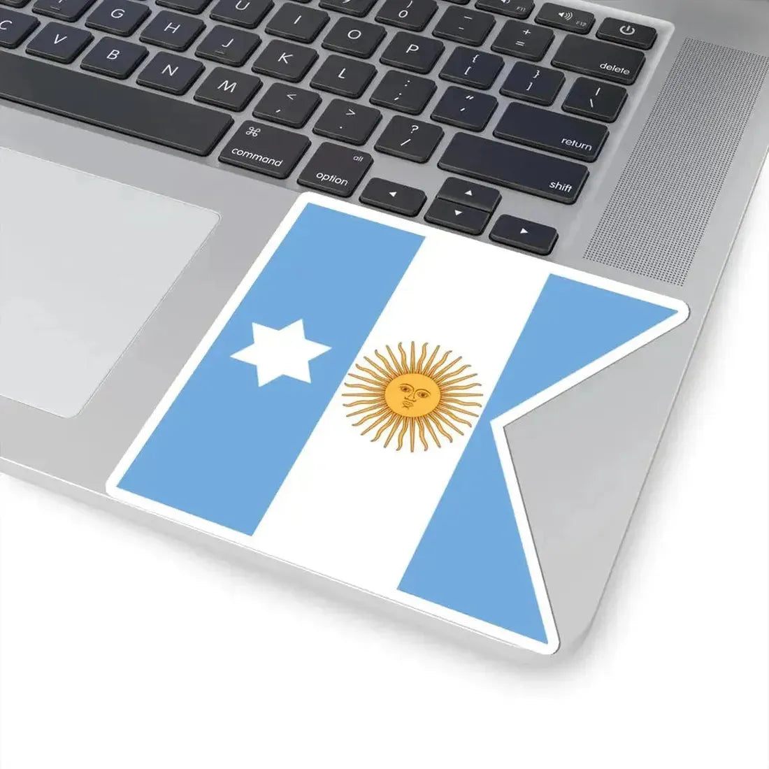 Flag of Argentine Captain Adjutant-General 1894-1904 (Argentina) STICKER Vinyl Kiss-Cut Decal - The Sticker Space