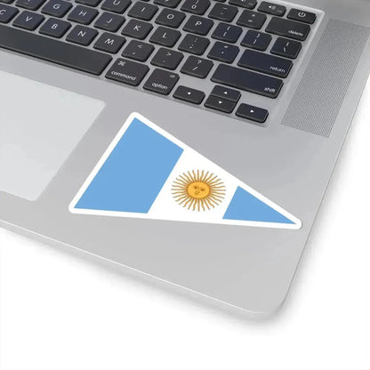 Flag of Argentine Commandante Superior 1894-1904 (Argentina) STICKER Vinyl Kiss-Cut Decal - The Sticker Space