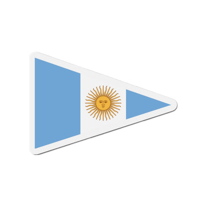 Flag of Argentine Commandante Superior 1894 to 1904 - Die-Cut Magnet-3" x 3"-The Sticker Space