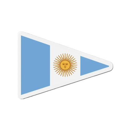 Flag of Argentine Commandante Superior 1894 to 1904 - Refrigerator Magnet 2 Inch - The Sticker Space