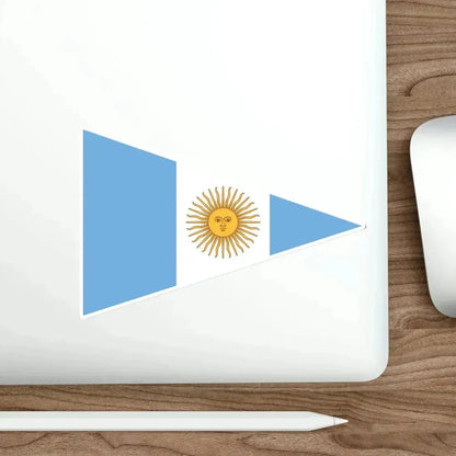 Flag of Argentine Commandante Superior 1894 to 1904 STICKER Vinyl Die-Cut Decal - The Sticker Space