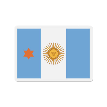 Flag of Argentine General de Brigada 1894 to 1904 - Die-Cut Magnet-2" x 2"-The Sticker Space