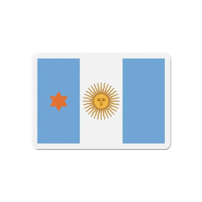 Flag of Argentine General de Brigada 1894 to 1904 - Refrigerator Magnet - The Sticker Space