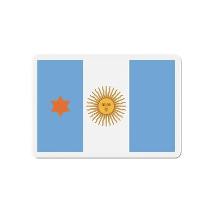 Flag of Argentine General de Brigada 1894 to 1904 - Refrigerator Magnet - The Sticker Space