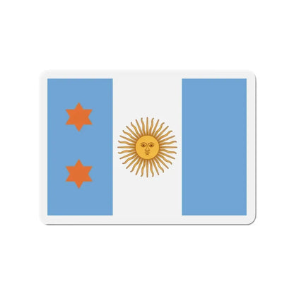 Flag of Argentine General de División 1894 to 1904 - Refrigerator Magnet 2 Inch - The Sticker Space