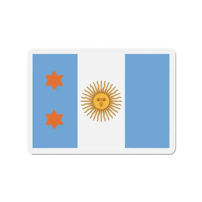 Flag of Argentine General de División 1894 to 1904 - Refrigerator Magnet - The Sticker Space